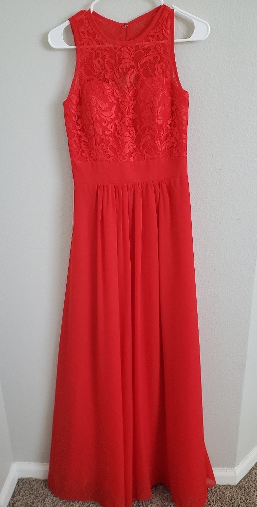 Beautiful red dress